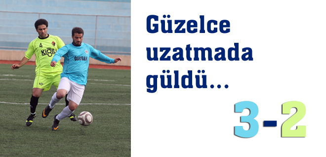 Güzelce uzatmada güldü 3-2