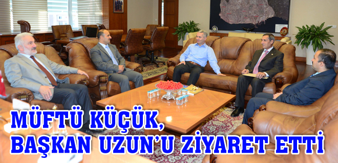 İlçe Müftüsü Başkan Yusuf Uzun'u ziyaret etti