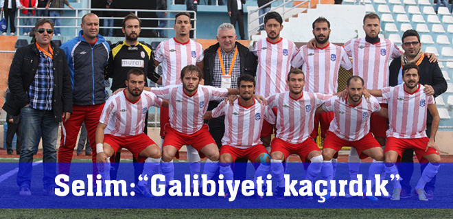 Selim:'Galibiyeti kaçırdık