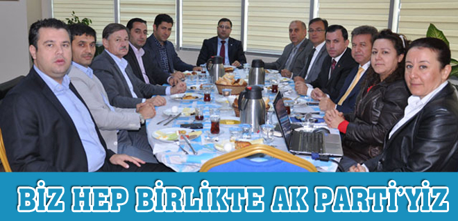 AK, Aday Adayları kahvaltıda buluştu