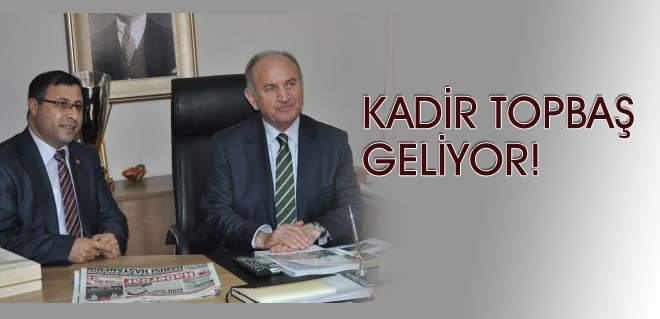 Kadir Topbaş Silivri'ye geliyor