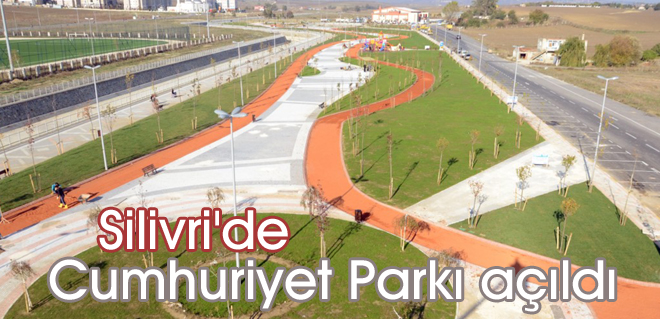 Cumhuriyet Parkı açıldı