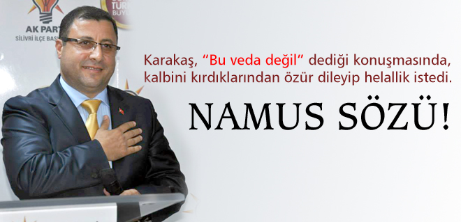 NAMUS SÖZÜ!