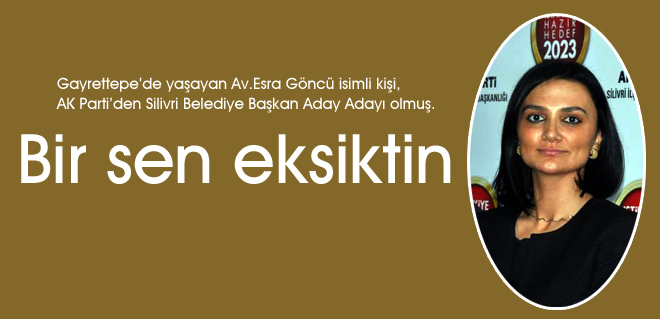 Bir sen eksiktin