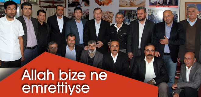Allah bize ne emrettiyse