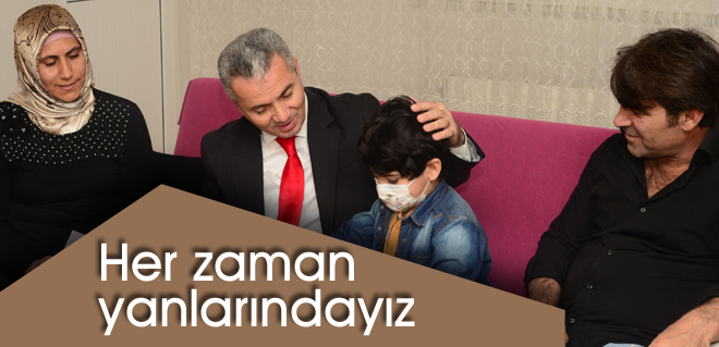 Her zaman yanlarındayız