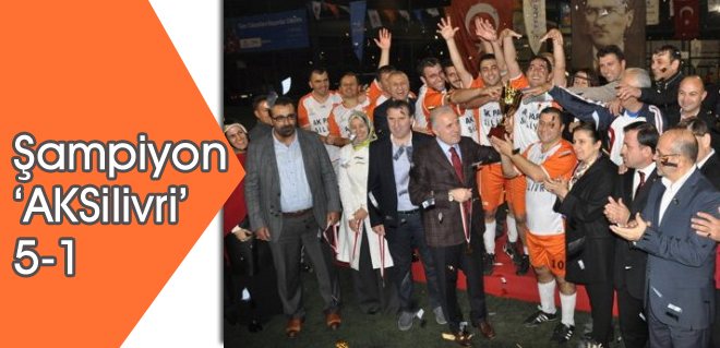 Şampiyon AKSilivri 5-1