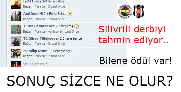 Silivrili tahmin ediyor!