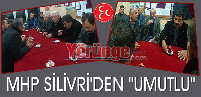 Silivri MHP İlçe Teşkilatı Çeltik'te dert dinledi