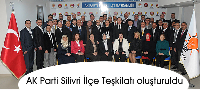 AK Parti Silivri'nin Demiral yönetim listesi