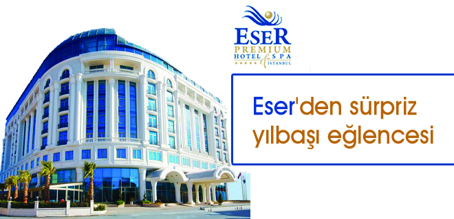Eserden sürpriz yılbaşı eğlencesi