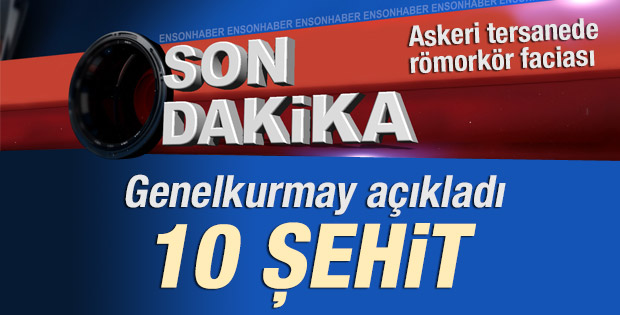 İzmir'de askeri gemi yan yattı: 10 şehit