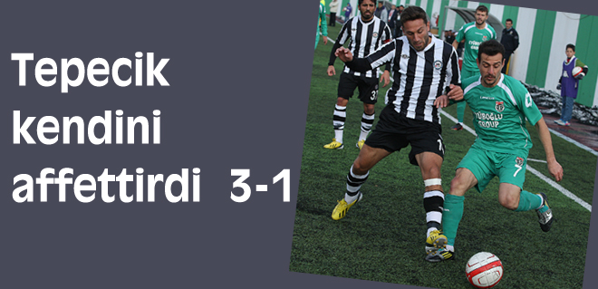 Tepecik kendini affettirdi 3-1