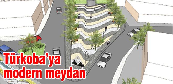 Türkobaya modern meydan