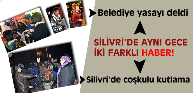 Silivri'de aynı gece iki farklı haber!