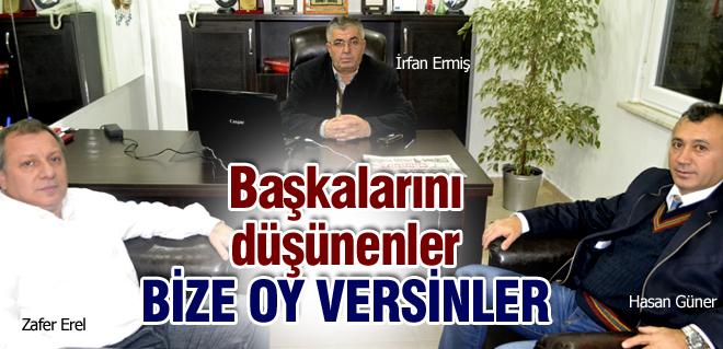 Bizde oy kayması olmaz!