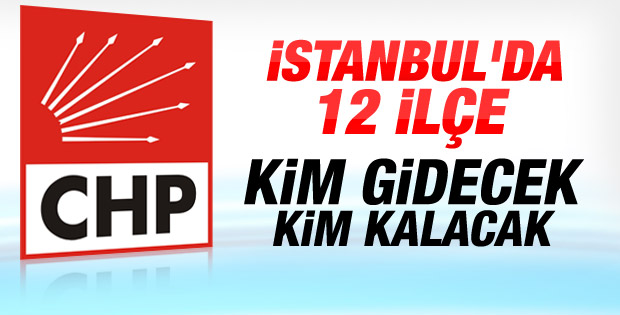 CHP İstanbul'da kim gidecek kim kalacak