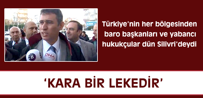 Kara bir lekedir