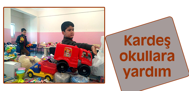 Kardeş okullara yardım