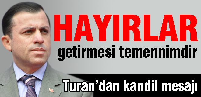 Turandan kandil mesajı