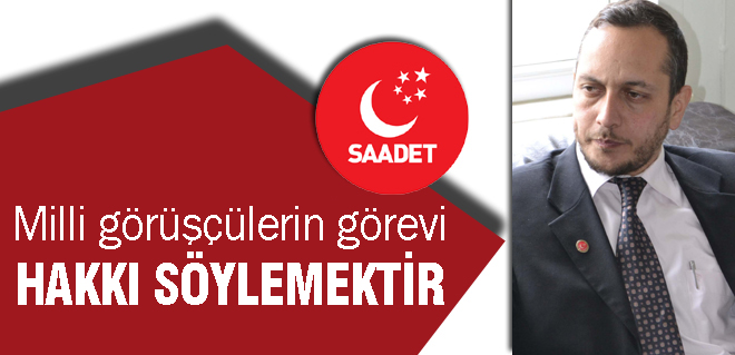 Milli görüşçülerin görevi