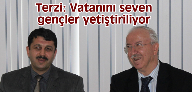 Terzi: Vatanını seven gençler yetiştiriliyor