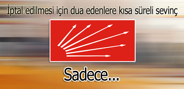 CHP'de eğilim yoklamaları ertelendi