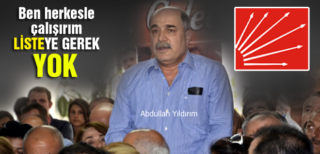Yıldırım: Ben herkesle çalışırım