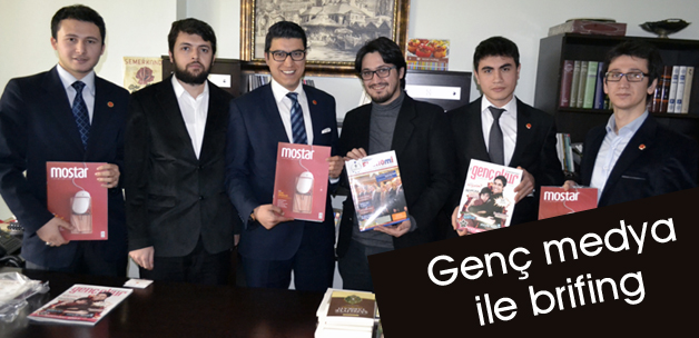 Genç medya ile brifing