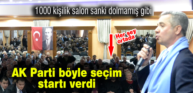 AK parti Beylikdüzü sönük başladı