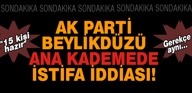 İstifalar Ana Kademe'ye sıçradı