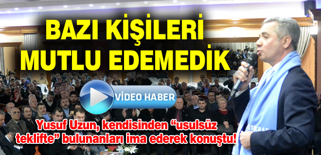 Bazı kişileri mutlu edemedik