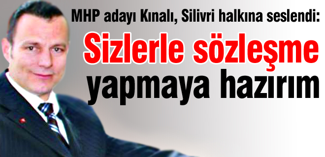 Sözleşme yapmaya hazırım