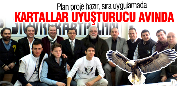 Silivri Kartalları uyuşturucu avında