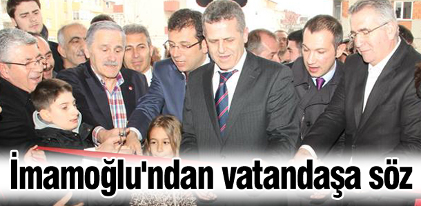 Vatandaşa söz verdi