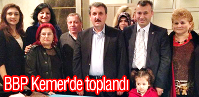Büyük Birlikçiler Kemerde buluştu