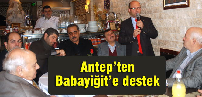 Antepten Babayiğite destek