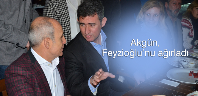 Akgün, Feyzioğlunu ağırladı