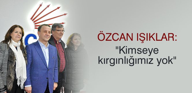 Kimseye kırgınlığımız yok