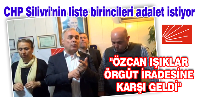 Silivri CHP'liler, CHP'li başkanı kınadı