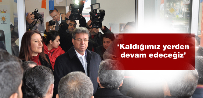 Kaldığımız yerden devam edeceğiz