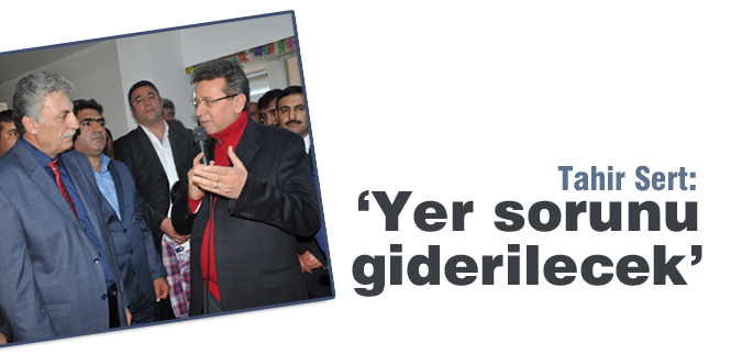 Yer sorunu giderilecek