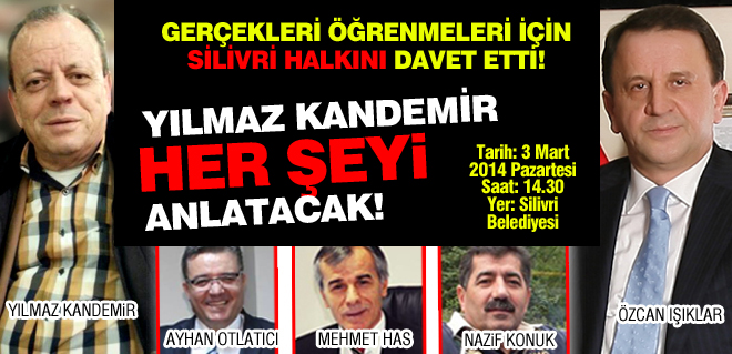 Kandemir usulsüz olan her şeyi açıklayacak