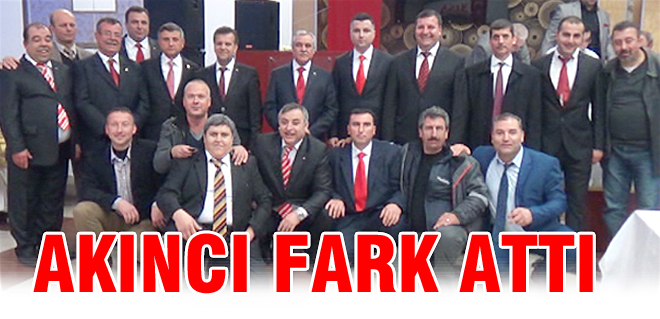 Akıncı fark attı