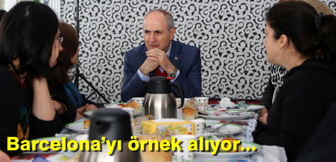 Barcelonayı örnek alıyor