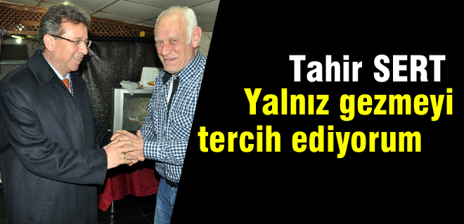 Yalnız gezmeyi tercih ediyorum
