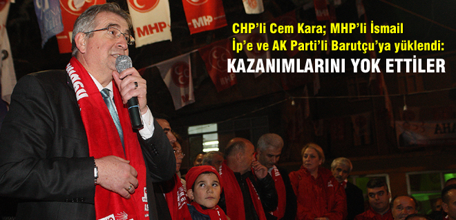 Kazanımlarını yok ettiler