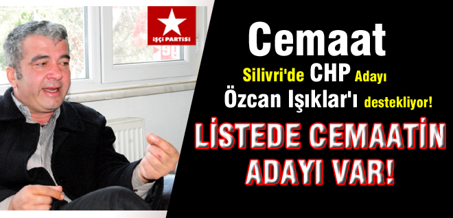 LİSTEDE CEMAATİN ADAYI VAR!