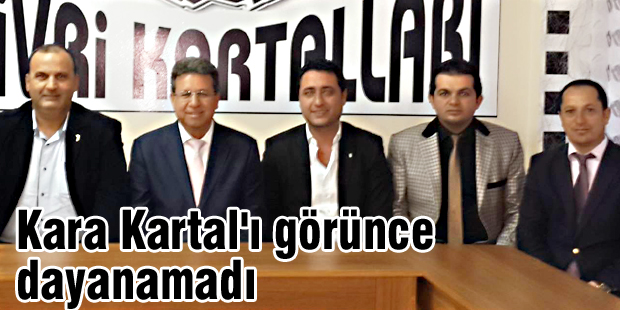 Kara Kartal'ı görünce dayanamadı