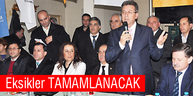 Gazitepenin eksikleri tamamlanacak